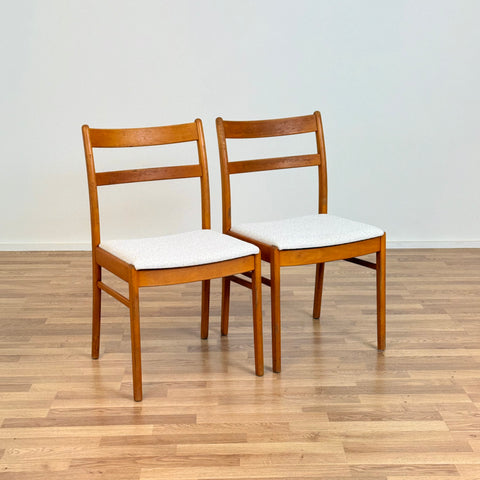 Set of 2 dining chairs, beech - Beyo Vintage