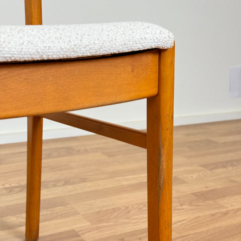 Set of 2 dining chairs, beech - Beyo Vintage