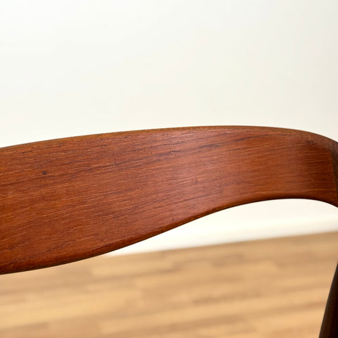 Set of 2 dining chairs in teak by Johannes Andersen for Uldum, 1950s-60s, Denmark - Beyo Vintage
