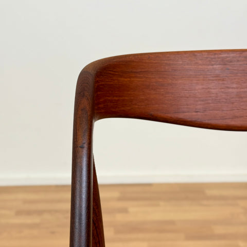 Set of 2 dining chairs in teak by Johannes Andersen for Uldum, 1950s-60s, Denmark - Beyo Vintage