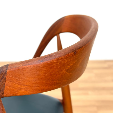 Set of 2 dining chairs in teak by Johannes Andersen for Uldum, 1950s-60s, Denmark - Beyo Vintage