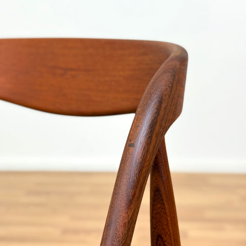 Set of 2 dining chairs in teak by Johannes Andersen for Uldum, 1950s-60s, Denmark - Beyo Vintage