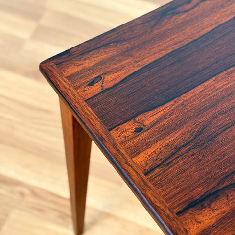 Set of 3 nest of tables in Santos rosewood, 1950s-60s Denmark - Beyo Vintage