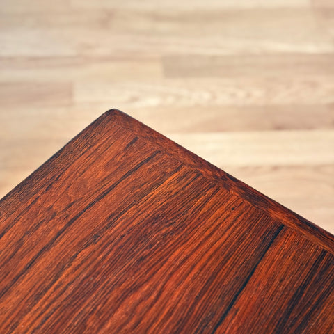 Set of 3 nest of tables in Santos rosewood, 1950s-60s Denmark - Beyo Vintage