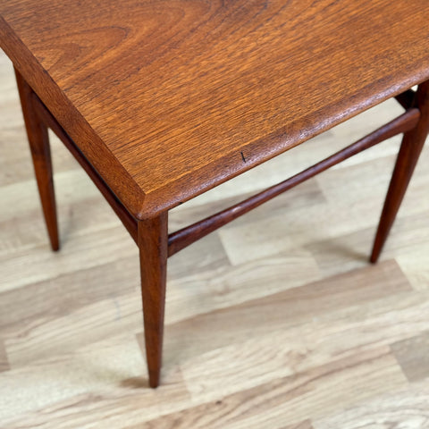 Set of 3 nest of tables in teak by Kai Kristiansen for Skovmand & Andersen, 1950s-60s Denmark - Beyo Vintage