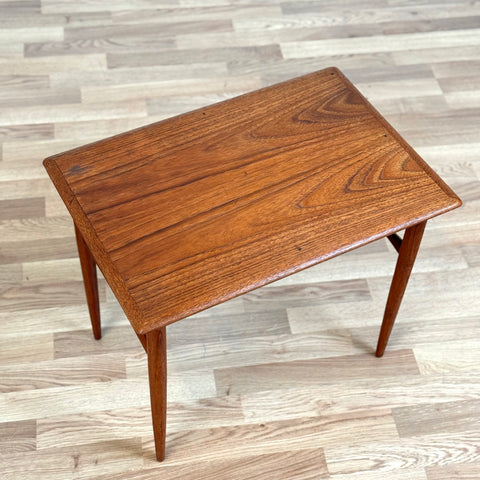 Set of 3 nest of tables in teak by Kai Kristiansen for Skovmand & Andersen, 1950s-60s Denmark - Beyo Vintage