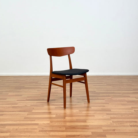 Set of 4 chairs made of teak and beech by Findahl möbelfabrik, 1950s-60s, Denmark - Beyo Vintage