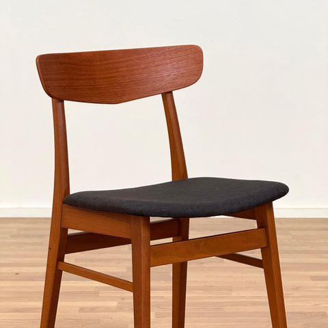 Set of 4 chairs made of teak and beech by Findahl möbelfabrik, 1950s-60s, Denmark - Beyo Vintage