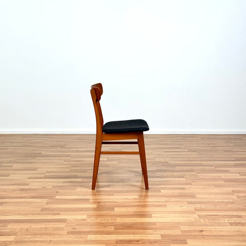 Set of 4 chairs made of teak and beech by Findahl möbelfabrik, 1950s-60s, Denmark - Beyo Vintage