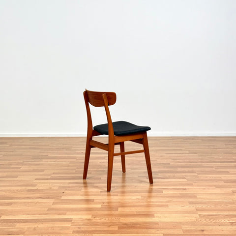 Set of 4 chairs made of teak and beech by Findahl möbelfabrik, 1950s-60s, Denmark - Beyo Vintage