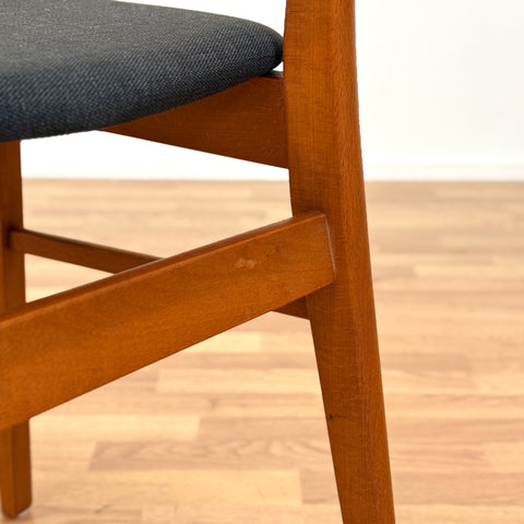 Set of 4 chairs made of teak and beech by Findahl möbelfabrik, 1950s-60s, Denmark - Beyo Vintage
