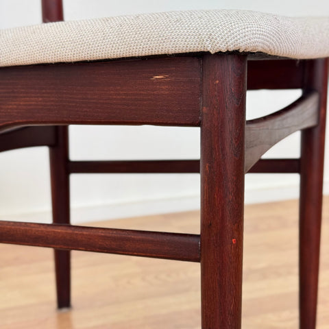Set of 4 dining chairs by EW Bach, Skovby, 1950s-60s, Denmark - Beyo Vintage