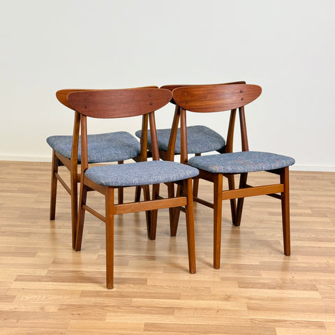 Set of 4 dining chairs, Farstrup, model 210 - Beyo Vintage