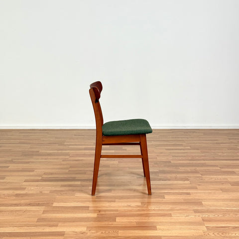 Set of 4 dining chairs in beech & teak by Farstrup, 1950s-60s, Denmark - Beyo Vintage
