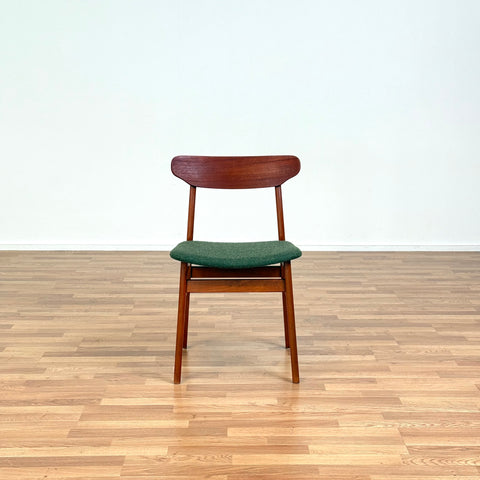 Set of 4 dining chairs in beech & teak by Farstrup, 1950s-60s, Denmark - Beyo Vintage