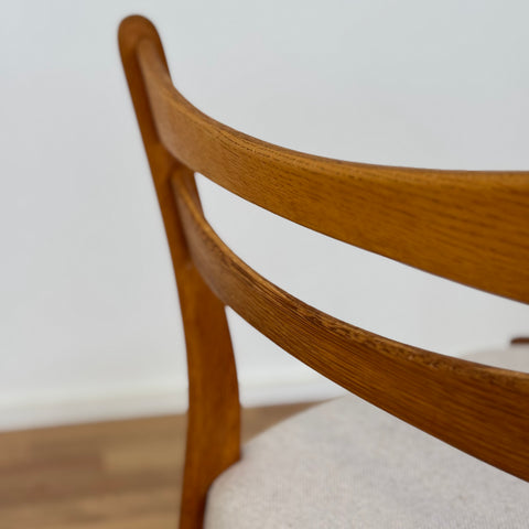 Set of 4 dining chairs in oak, 1950s-60s, Denmark - Beyo Vintage