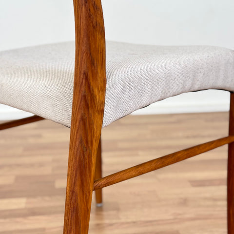 Set of 4 dining chairs in oak, 1950s-60s, Denmark - Beyo Vintage