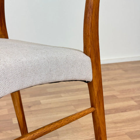 Set of 4 dining chairs in oak, 1950s-60s, Denmark - Beyo Vintage