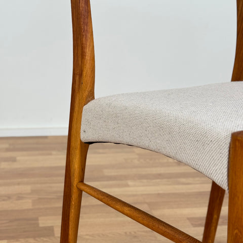 Set of 4 dining chairs in oak, 1950s-60s, Denmark - Beyo Vintage