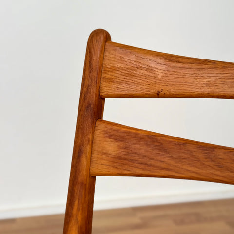 Set of 4 dining chairs in oak, 1950s-60s, Denmark - Beyo Vintage