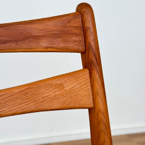 Set of 4 dining chairs in oak, 1950s-60s, Denmark - Beyo Vintage