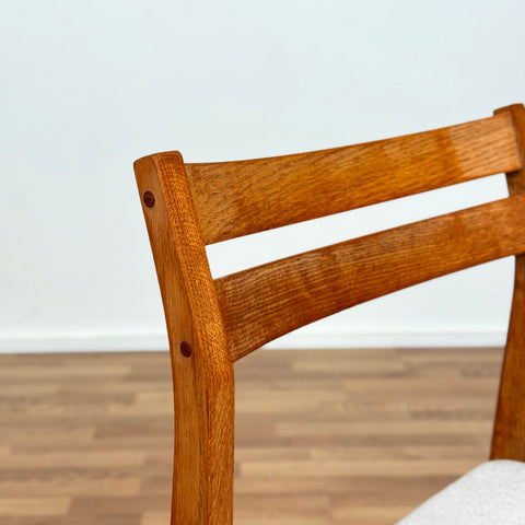 Set of 4 dining chairs in oak, 1950s-60s, Denmark - Beyo Vintage