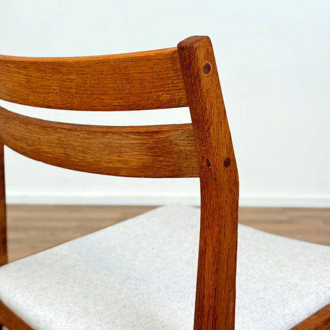 Set of 4 dining chairs in oak, 1950s-60s, Denmark - Beyo Vintage