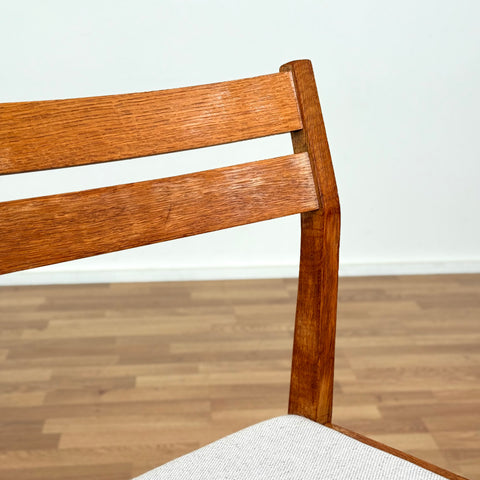 Set of 4 dining chairs in oak, 1950s-60s, Denmark - Beyo Vintage