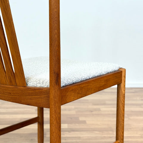 Set of 4 dining chairs in oak by Bertil Fridhagen, 1964, Sweden - Beyo Vintage