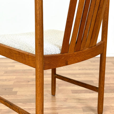 Set of 4 dining chairs in oak by Bertil Fridhagen, 1964, Sweden - Beyo Vintage