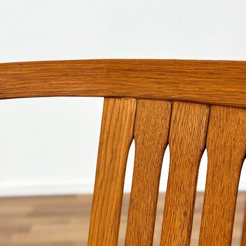 Set of 4 dining chairs in oak by Bertil Fridhagen, 1964, Sweden - Beyo Vintage