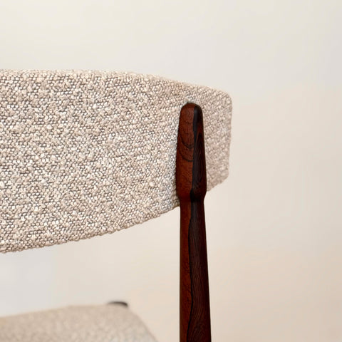 Set of 4 dining chairs in rosewood, 1950s-60s, Denmark - Beyo Vintage