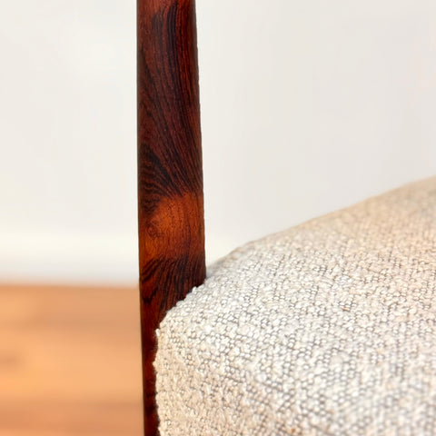Set of 4 dining chairs in rosewood, 1950s-60s, Denmark - Beyo Vintage