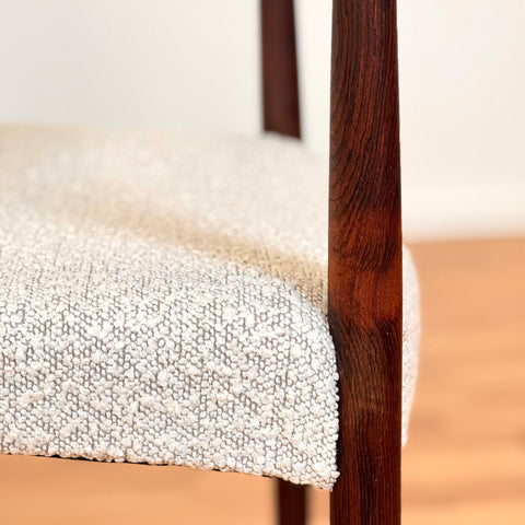 Set of 4 dining chairs in rosewood, 1950s-60s, Denmark - Beyo Vintage