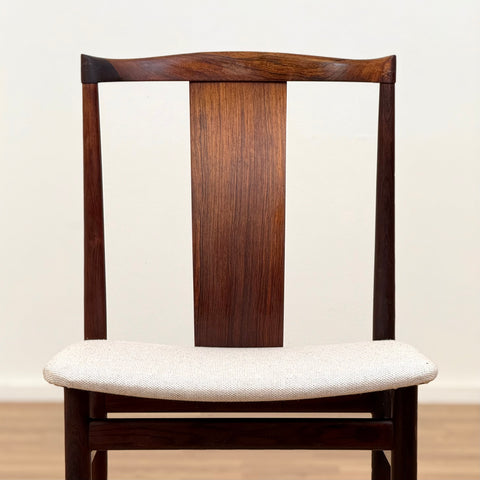 Set of 4 dining chairs in rosewood, 1950s-60s, Denmark - Beyo Vintage