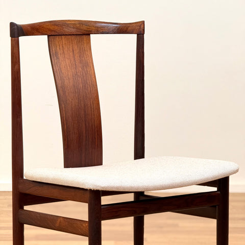Set of 4 dining chairs in rosewood, 1950s-60s, Denmark - Beyo Vintage