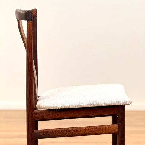 Set of 4 dining chairs in rosewood, 1950s-60s, Denmark - Beyo Vintage