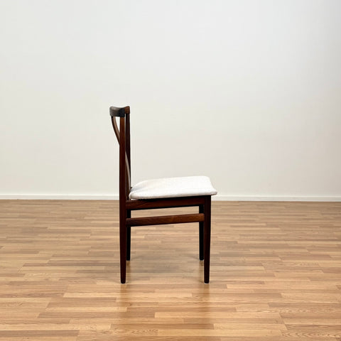 Set of 4 dining chairs in rosewood, 1950s-60s, Denmark - Beyo Vintage