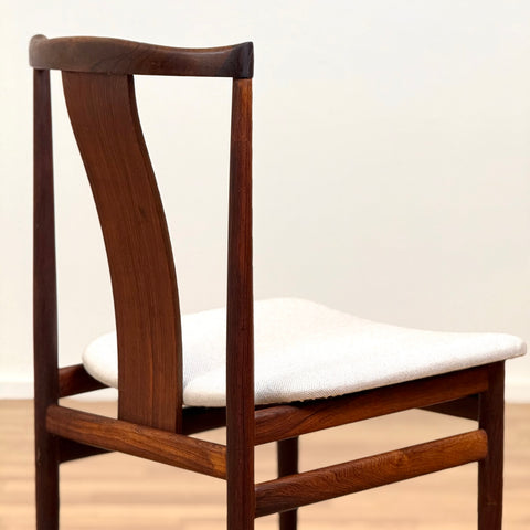 Set of 4 dining chairs in rosewood, 1950s-60s, Denmark - Beyo Vintage