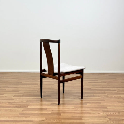 Set of 4 dining chairs in rosewood, 1950s-60s, Denmark - Beyo Vintage