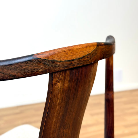 Set of 4 dining chairs in rosewood, 1950s-60s, Denmark - Beyo Vintage