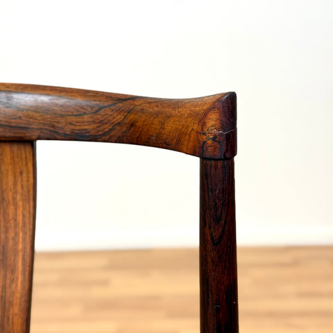 Set of 4 dining chairs in rosewood, 1950s-60s, Denmark - Beyo Vintage
