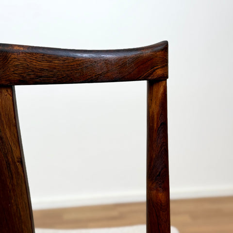 Set of 4 dining chairs in rosewood, 1950s-60s, Denmark - Beyo Vintage