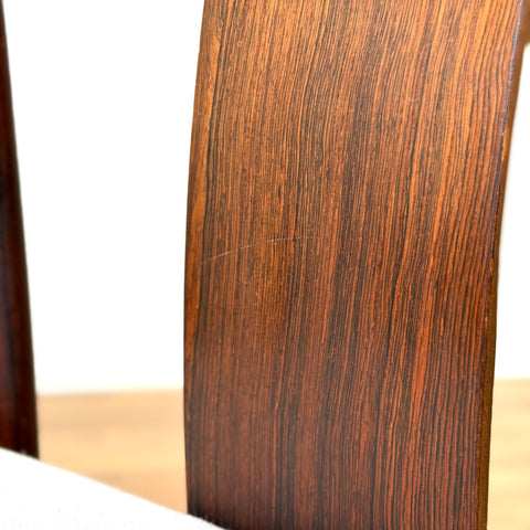 Set of 4 dining chairs in rosewood, 1950s-60s, Denmark - Beyo Vintage