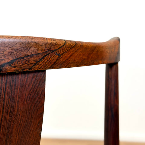 Set of 4 dining chairs in rosewood, 1950s-60s, Denmark - Beyo Vintage