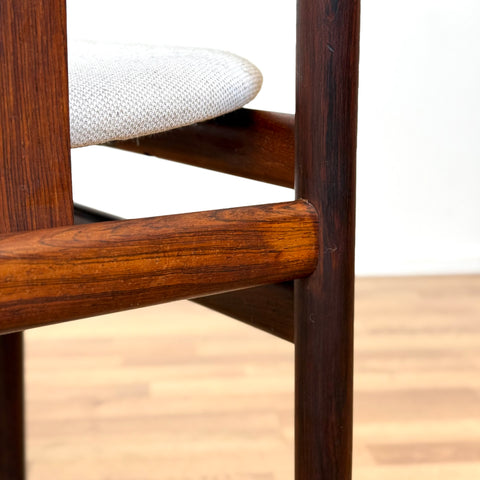 Set of 4 dining chairs in rosewood, 1950s-60s, Denmark - Beyo Vintage