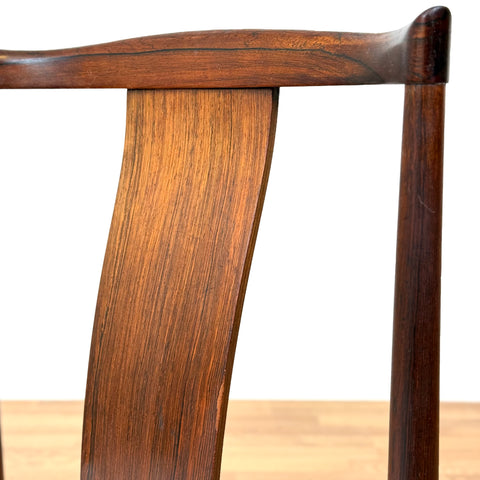 Set of 4 dining chairs in rosewood, 1950s-60s, Denmark - Beyo Vintage