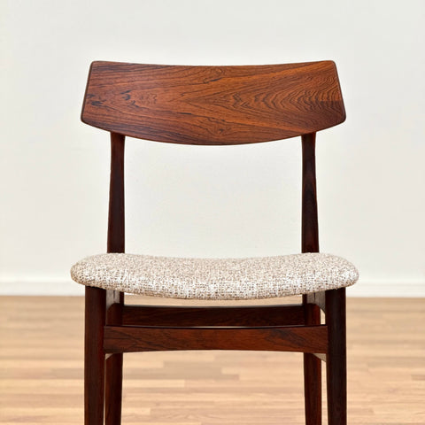 Set of 4 dining chairs in santos rosewood, 1950s-60s, Denmark - Beyo Vintage