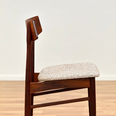 Set of 4 dining chairs in santos rosewood, 1950s-60s, Denmark - Beyo Vintage