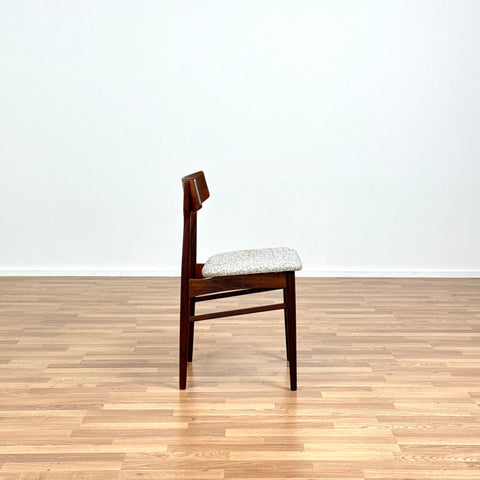 Set of 4 dining chairs in santos rosewood, 1950s-60s, Denmark - Beyo Vintage
